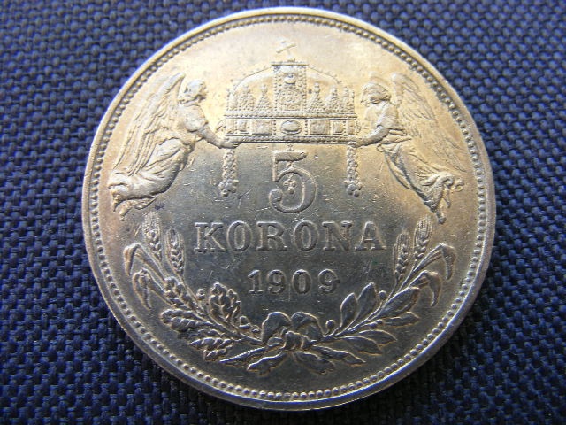 5 koruna 1909 KB