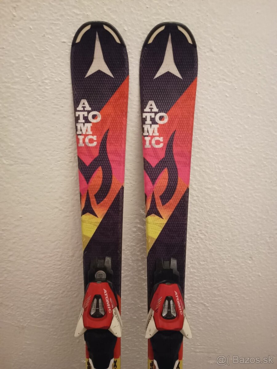 detske lyze FISCHER 130 cm a ATOMIC Redster 110 cm Hirscher