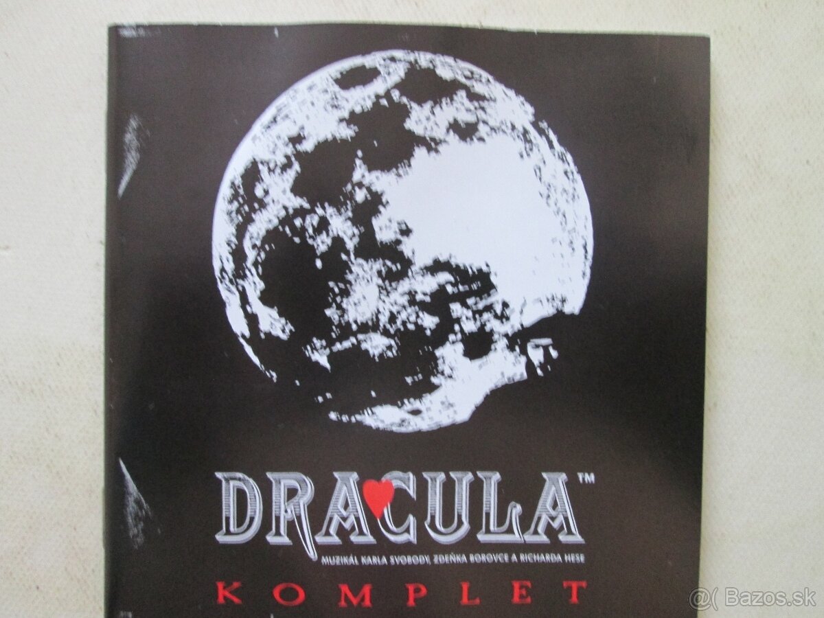 Dracula - komplet (2cd) + Kleopatra (1cd muzikál)