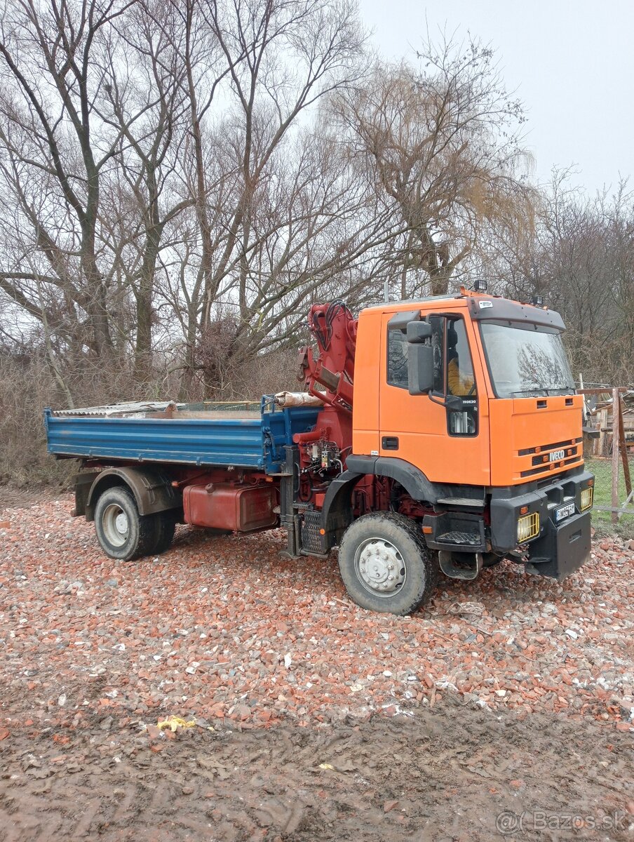 Iveco euro Tracker 4x4 3 strany sklápač