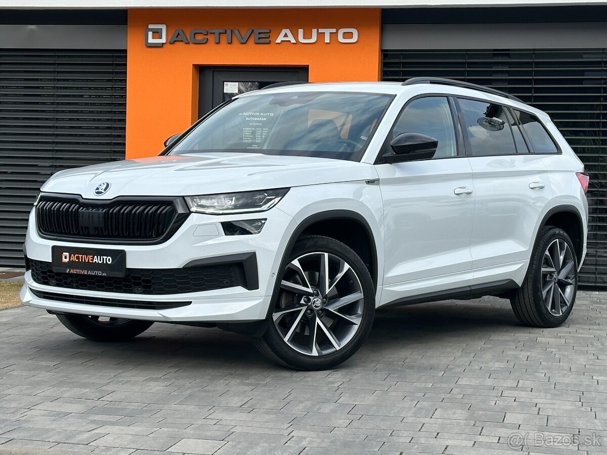 Škoda Kodiaq Sport Line 2.0TDi DSG 4x4, r.v.: 2021