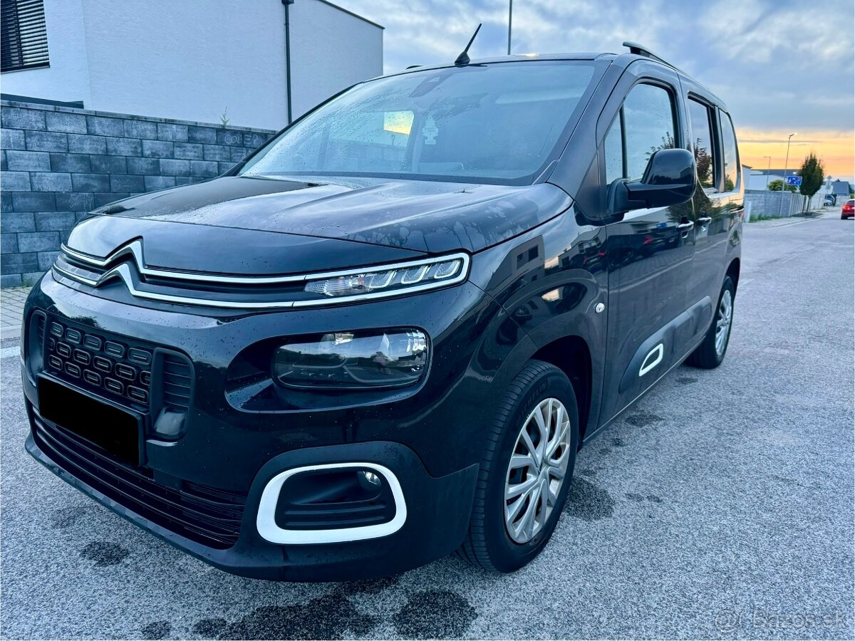 Citroen Berlingo BlueHDi 100 Feel M, SR, 1.Majiteľ