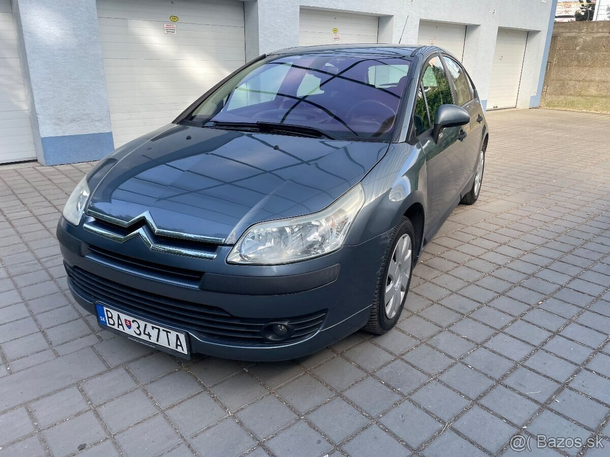 Citroen C4 1.6 HDi 2008 druhy majitel, tazne zariadenie