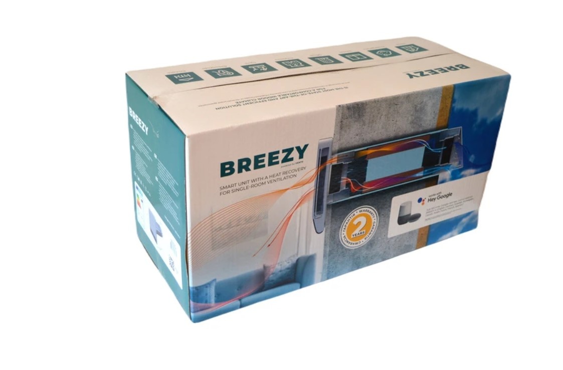 Lokálna rekuperácia BREEZY 160-E smart - L 055