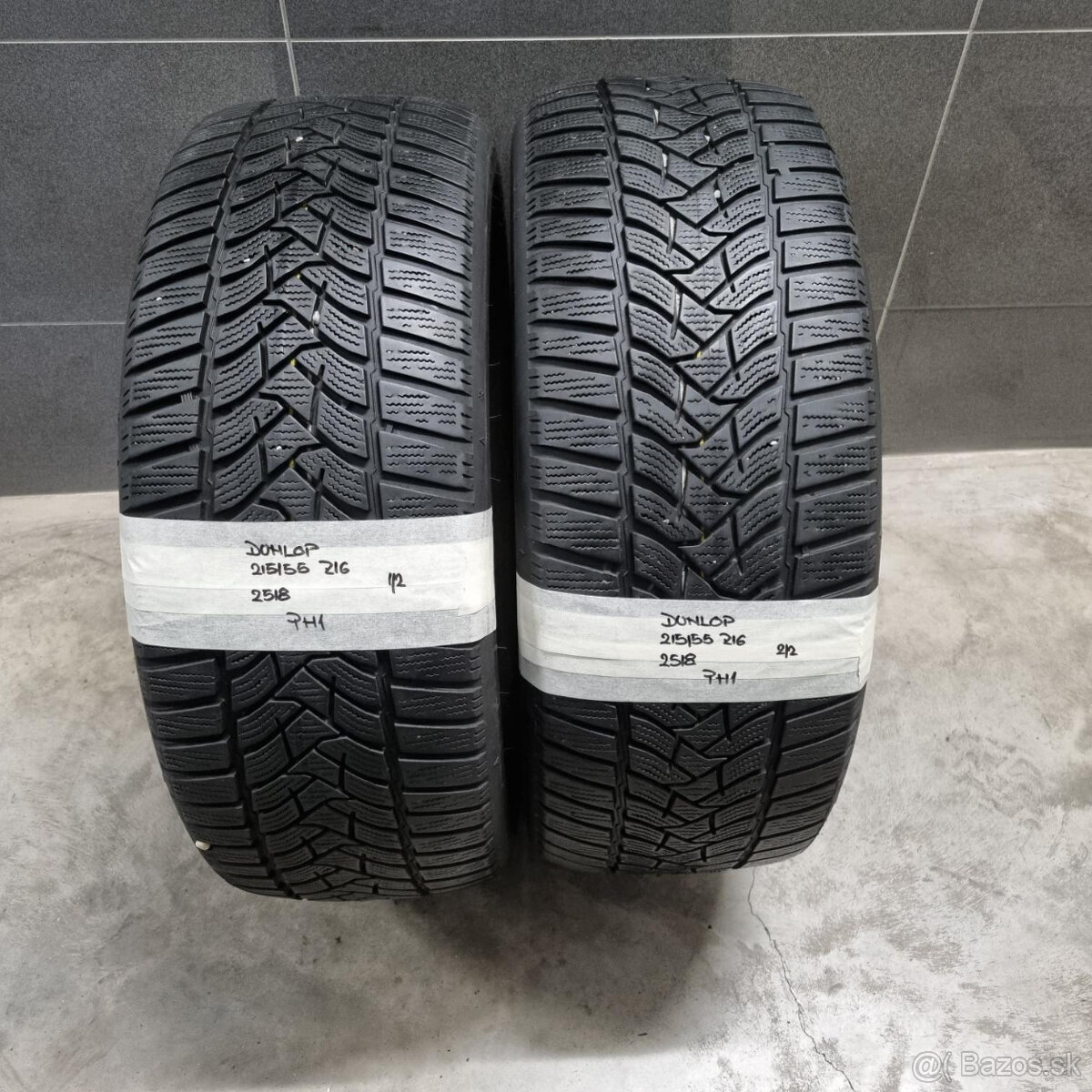 Zimné pneumatiky 215/55 R16 DUNLOP DOT2518