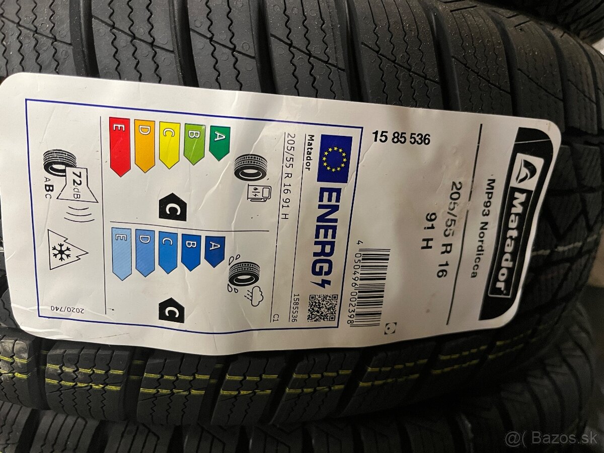 Zimne pneu 205/55r16