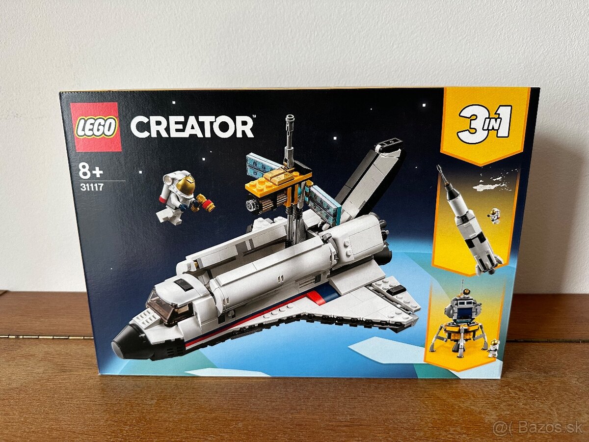 LEGO Creator 31117 Vesmírne dobrodružstvo s raketoplánom