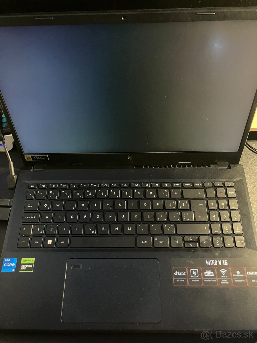 Predam herný nootebook Acer Nitro V15 Black