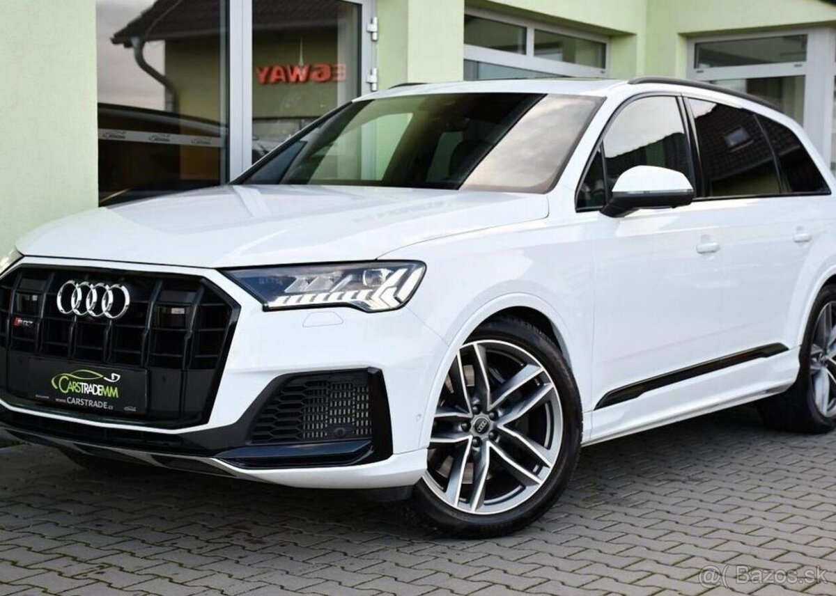 Audi SQ7 4.0Bi-TDi V8 Q BOSE K360°TAŽNÉ 320 kw