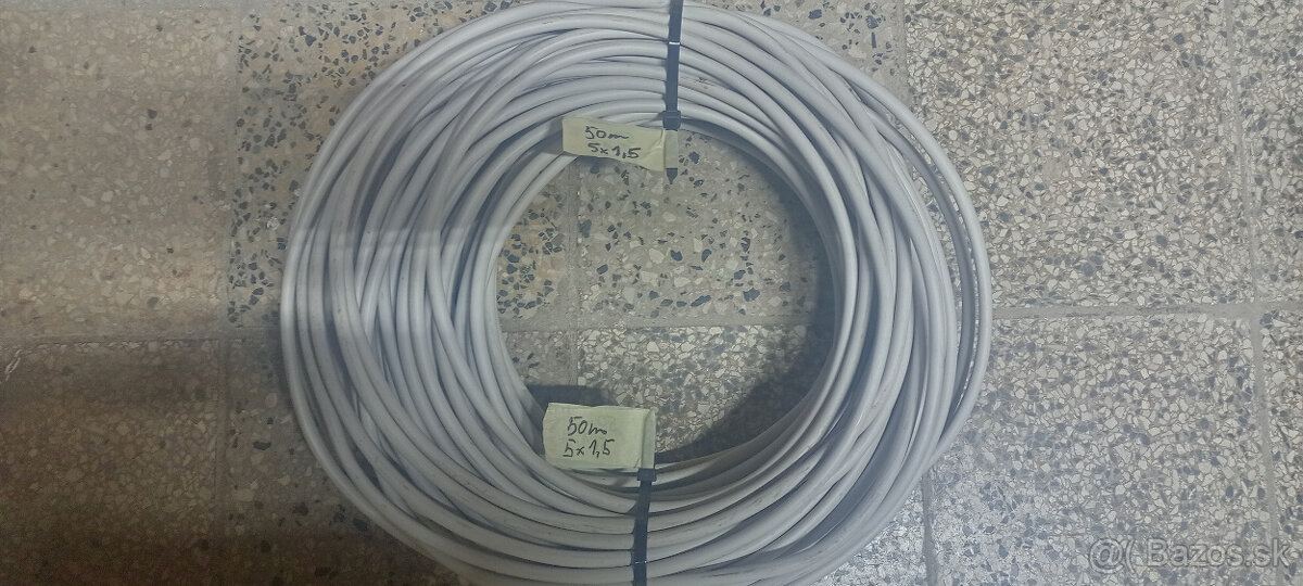 Kabel 5x1,5 50metrov