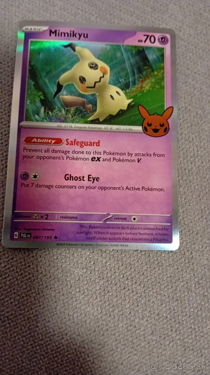 Mimikyu 097/193 Trick Or Trade