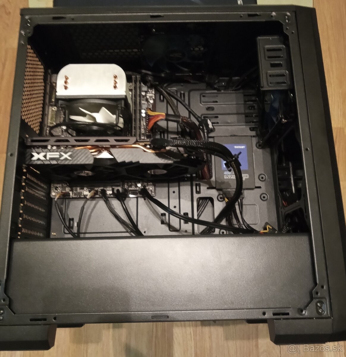 Herni Pc Evolveo,  CPu AMD 4,2 Ghz ,  XFX Rx 580 8Gb,  Ram