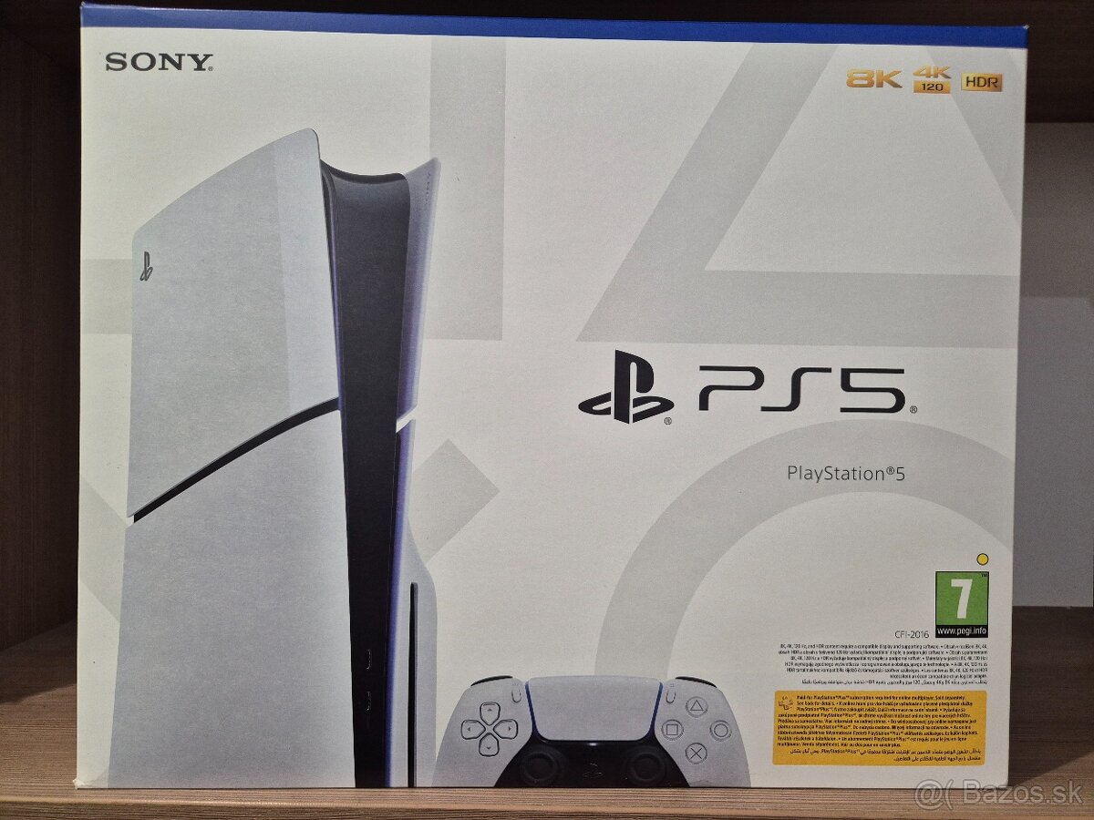 PlayStation 5,1tb, slim s mechanikou