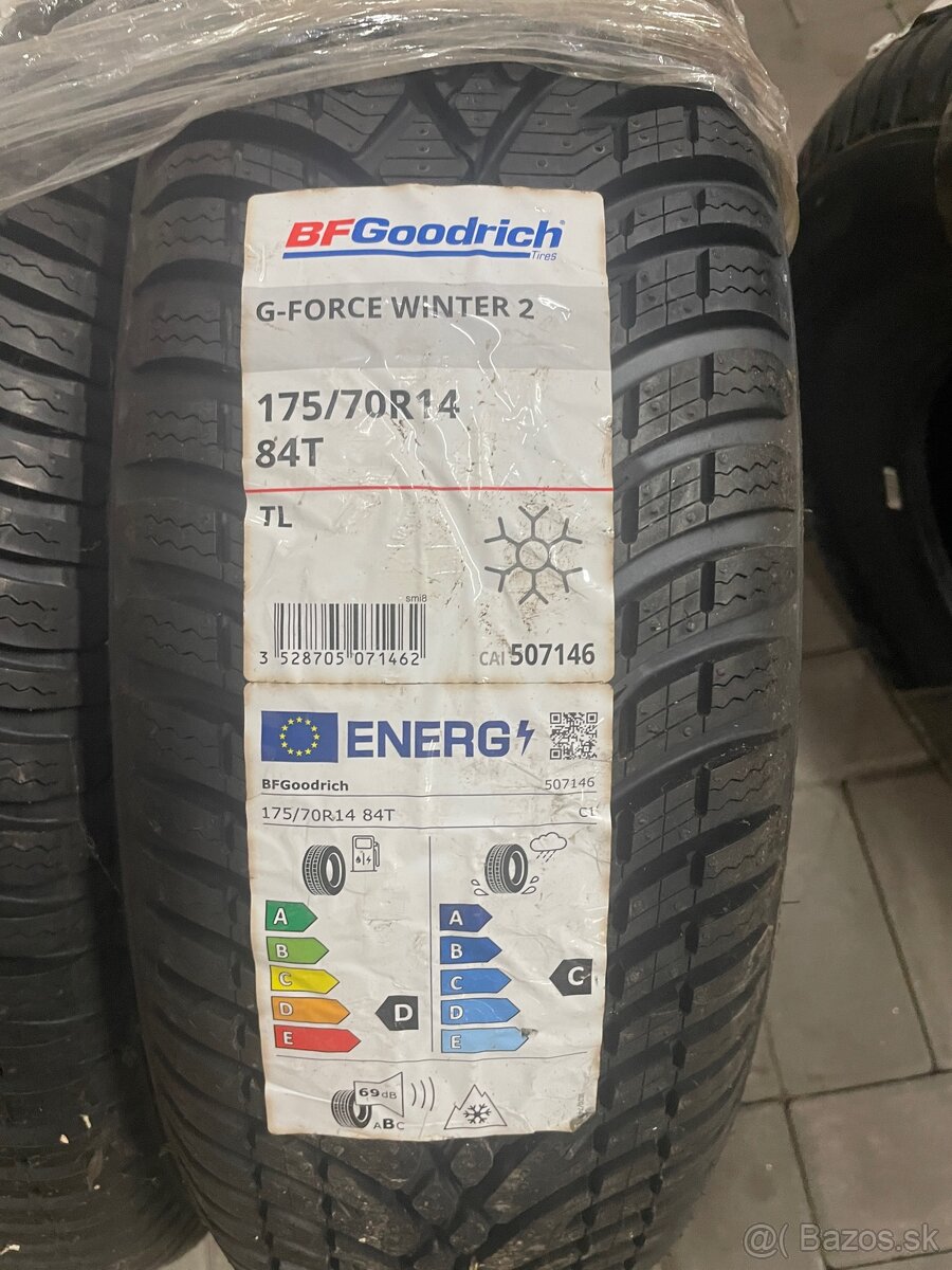 Predám zimné pneu BFGoodrich 175/70 R14 84T