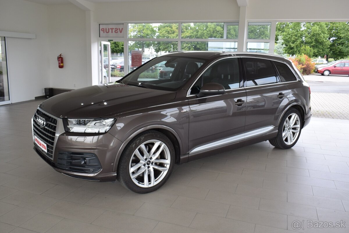 Audi Q7 3,0 TDI S-Line,quattro,aut,ACC,Odpočet DPH