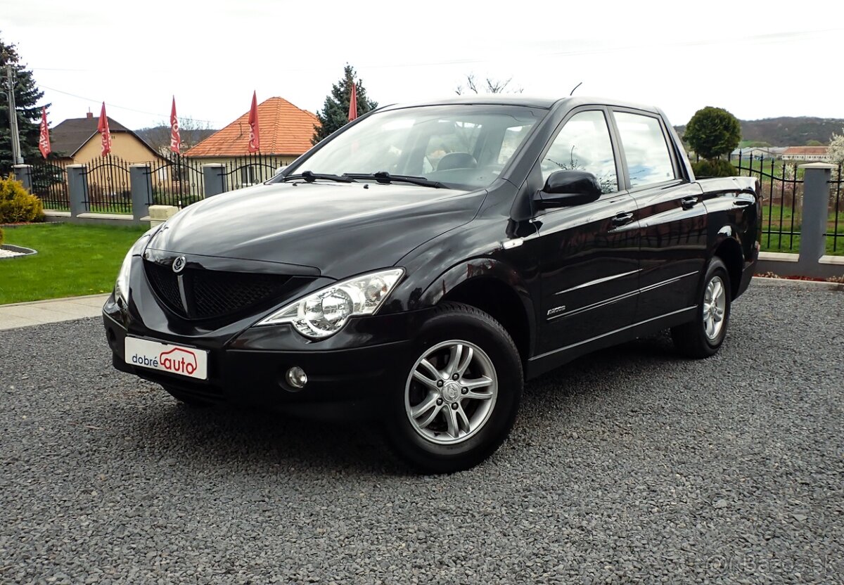 SsangYong Actyon Sports 2.0D 4x4 141PS 2008 KLIMA ŤAŽNE