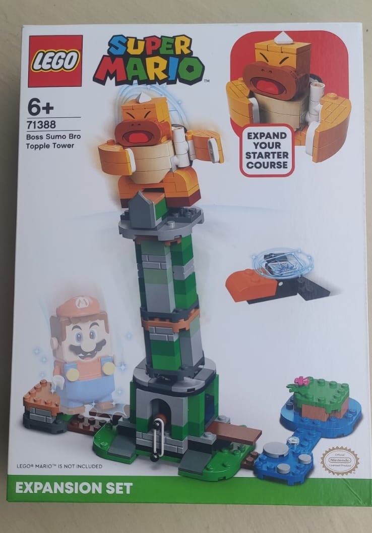 LEGO Super Mario 71388 Boss Sumo Bro a padajúca veža - NOVÉ