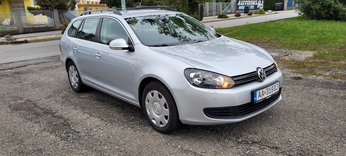 VW Golf Variant 2,0 TDI 103kw, 2011, strieborna metaliza