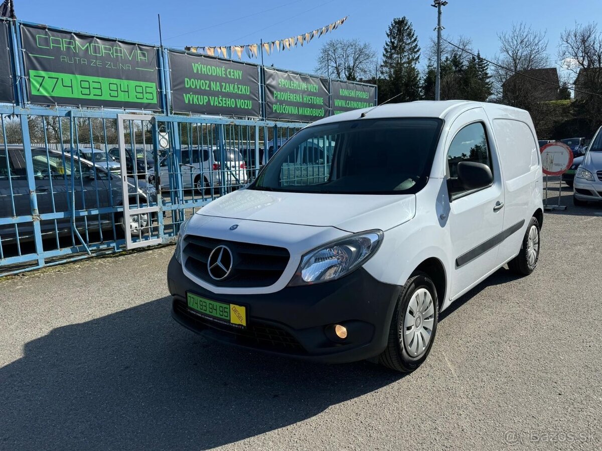 ►► MERCEDES BENZ CITAN 109 CDI LONG - 66 kW - DEŠŤOVÝ SENZOR