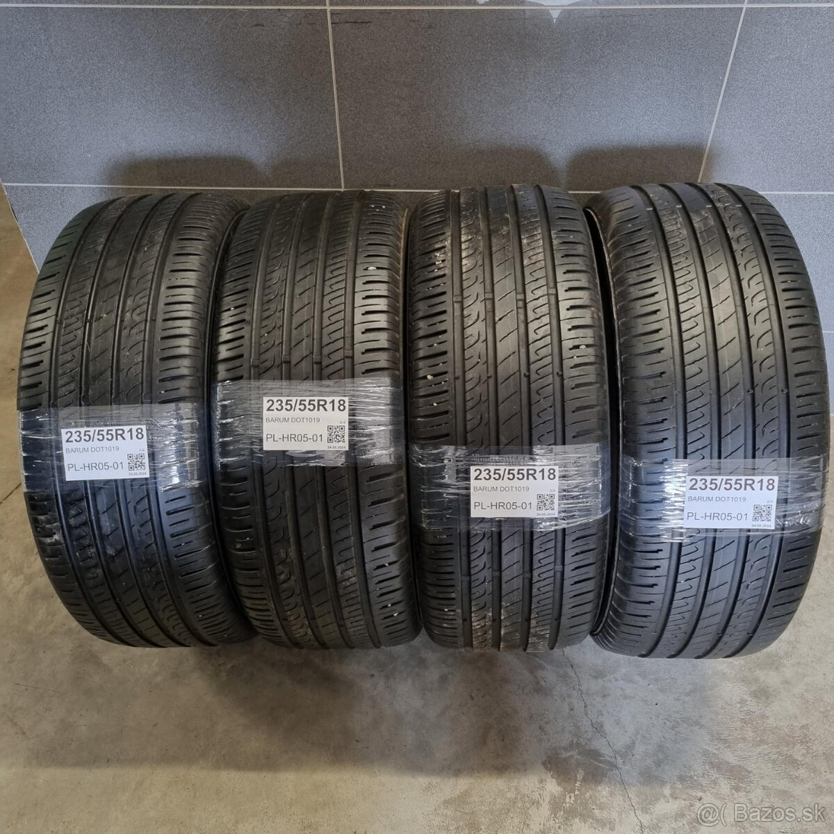 Letné pneumatiky 235/55 R18 BARUM DOT1019