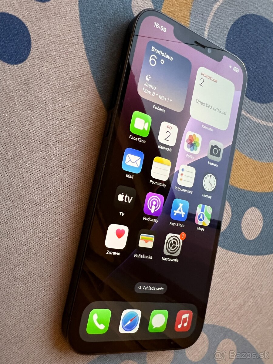 iPhone 12 Pro Max, Pacific Blue, 512GB no Face Id