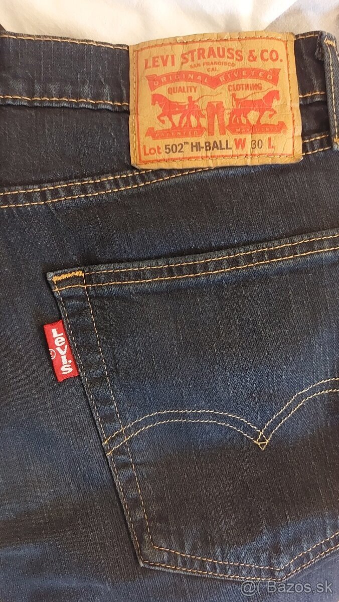 Panske Levis rifle jeansy