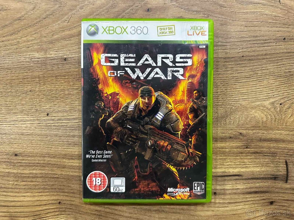 Hra na Xbox 360 - Gears of War