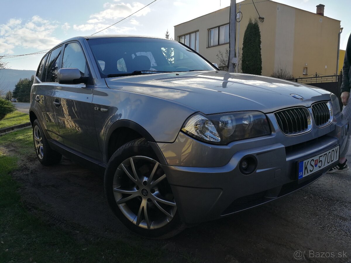 Bmw x3 2.5i benzin plyn 2005 x-drive