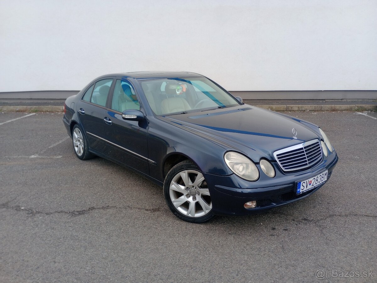 Mercedes Benz w211 E-trieda 3.0 4x4, NOVÁ STK