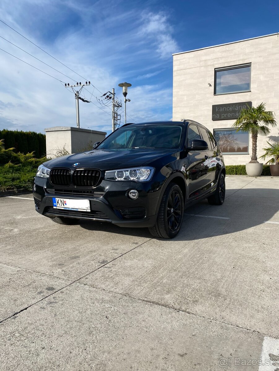 BMW X3 xDrive M-packet, F25 s pohonom 4x4, 2.0 d