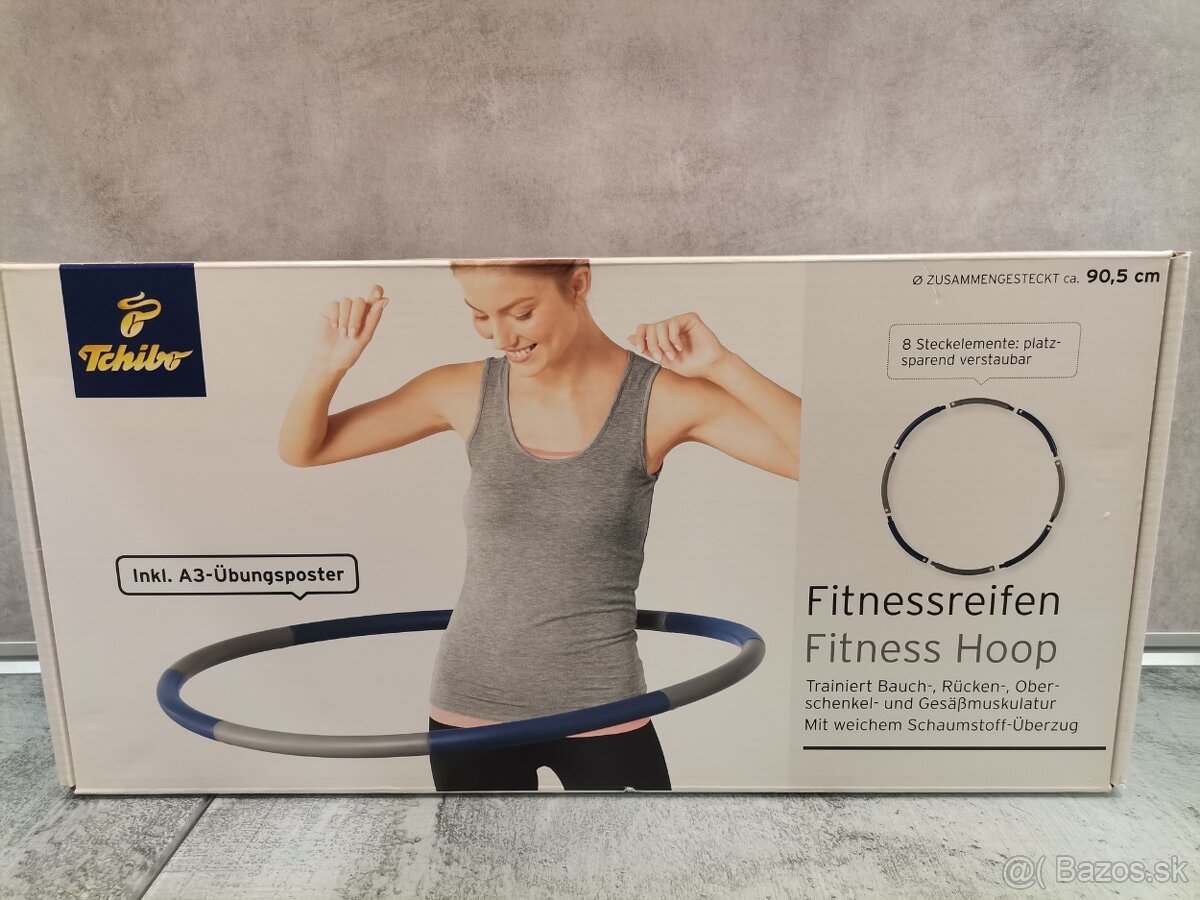 Obruč na cvičenie Tchibo- Fitness Hoop