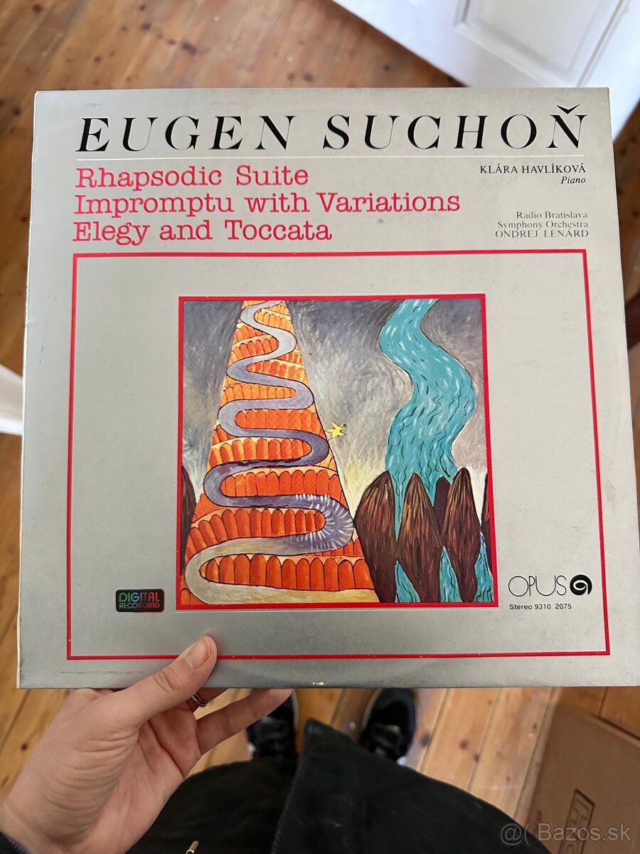 Eugen Suchoň – Rhapsodic Suite / Elegy And Toccata (1988)