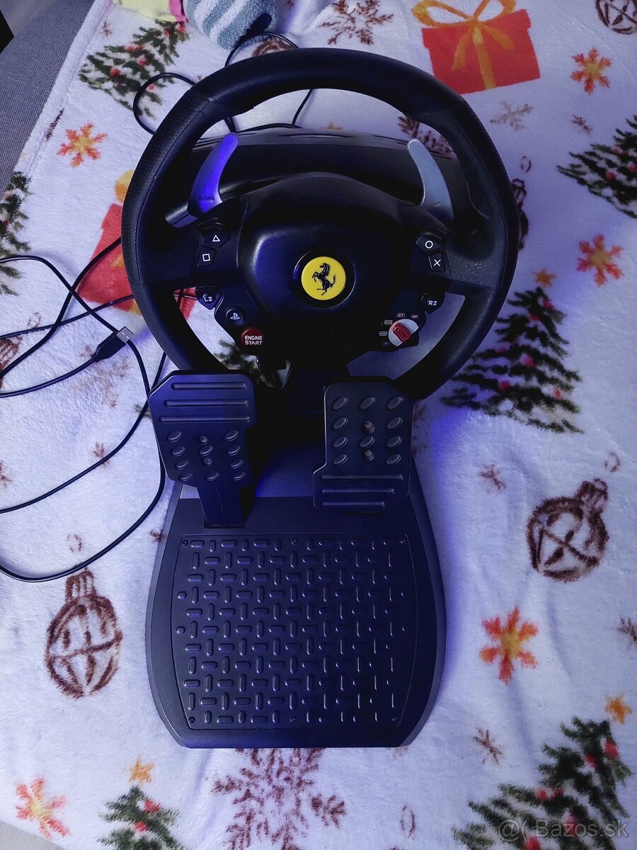 Predám herný volant na PS5,PS4,PC : thrustmaster  T80 racing