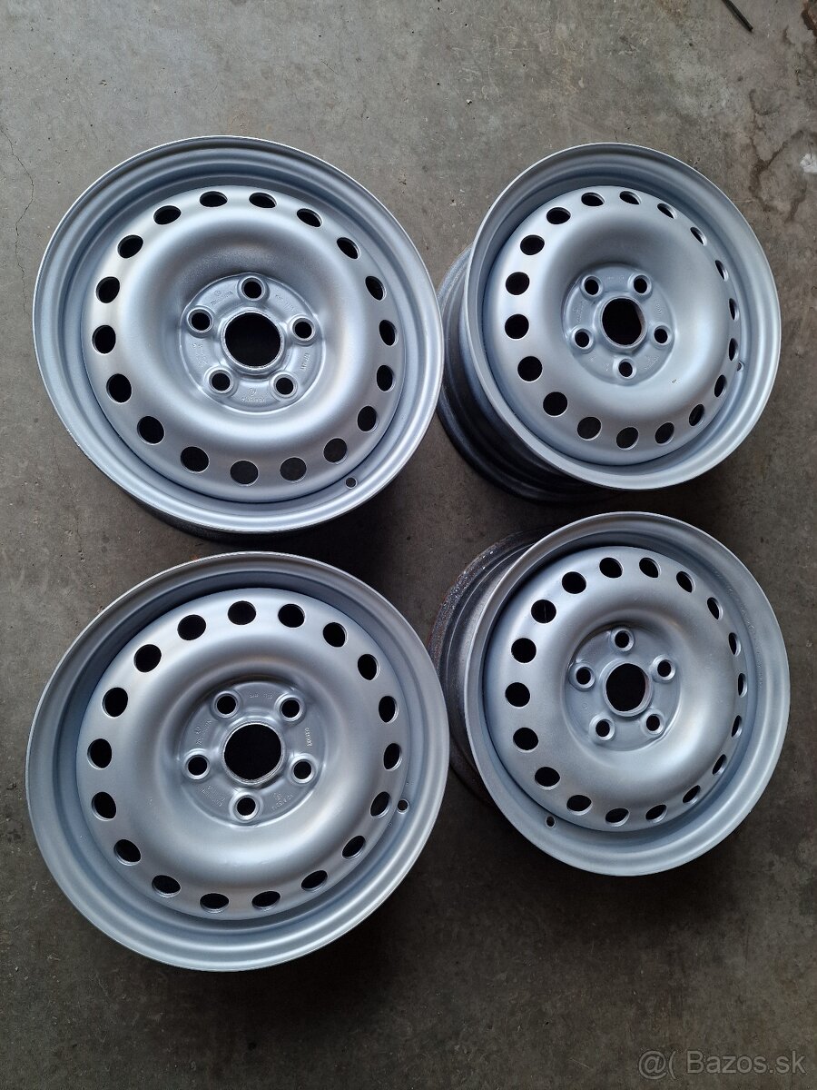 Plech.zosilnené disky VW T4 15"5×112