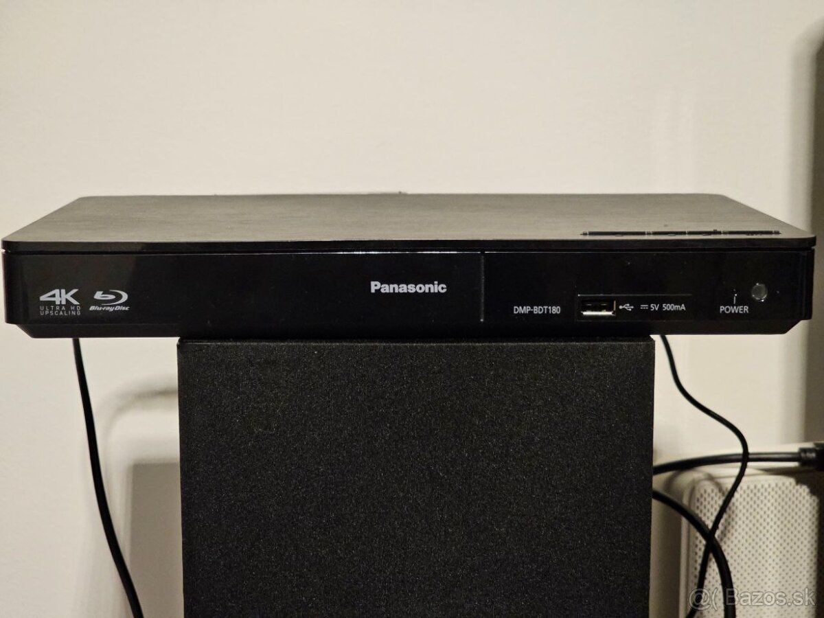 Blu-ray prehrávač - Panasonic DMP-BTD180 -  FULL-HD 3D