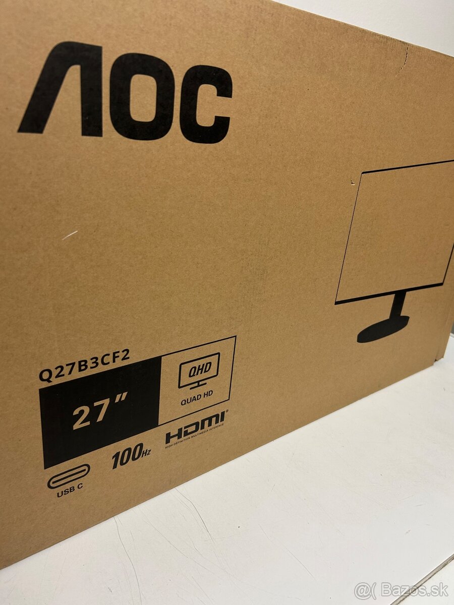 AOC Monitor 27" Q27B3CF2 100 HZ