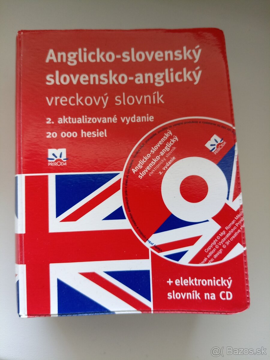 Predám anglicko-slovensky-slovensko-anglicky slovnik