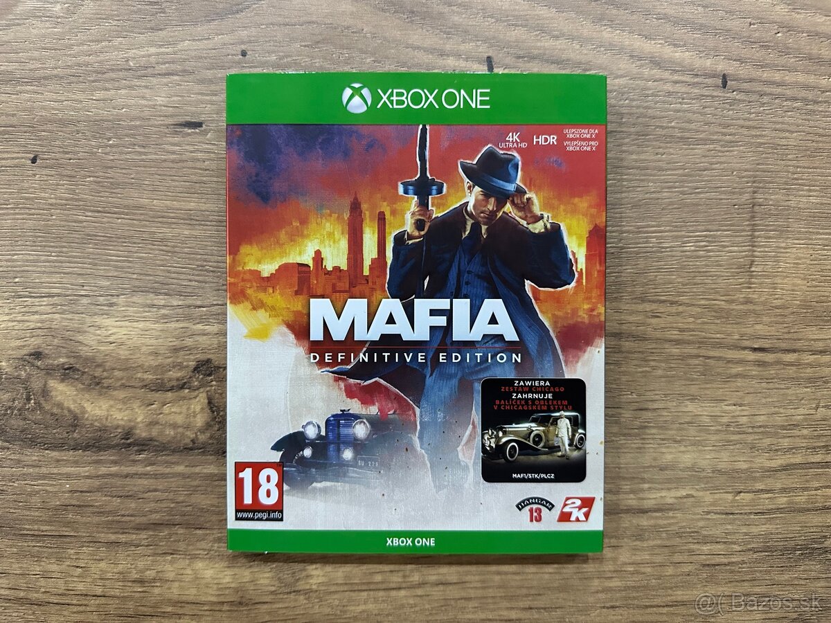 Hra na Xbox One - Mafia Definitive Edition CZ