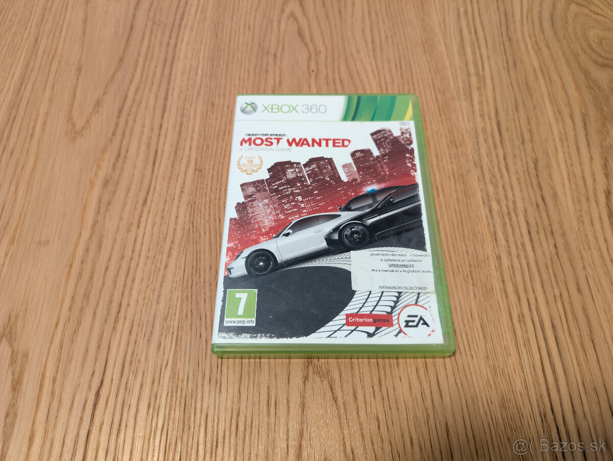 Need for Speed - Most Wanted - XBOX360