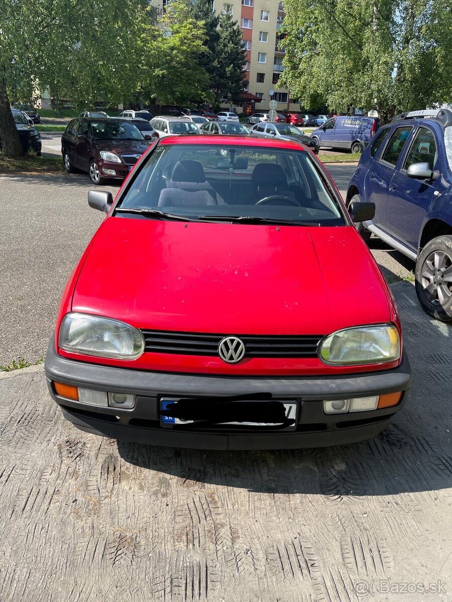 ZNÍŽENÁ cena - Na predaj VW Golf MK3, benzín 1.4