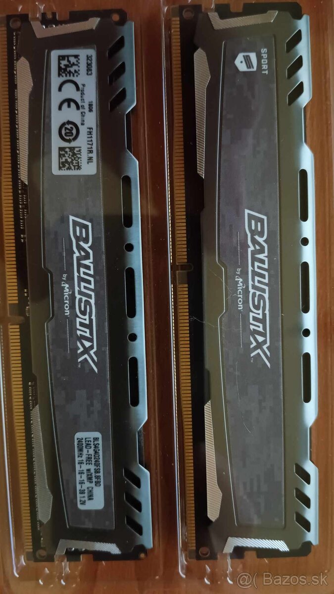 Crucial 8GB KIT DDR4 2400MHz CL16