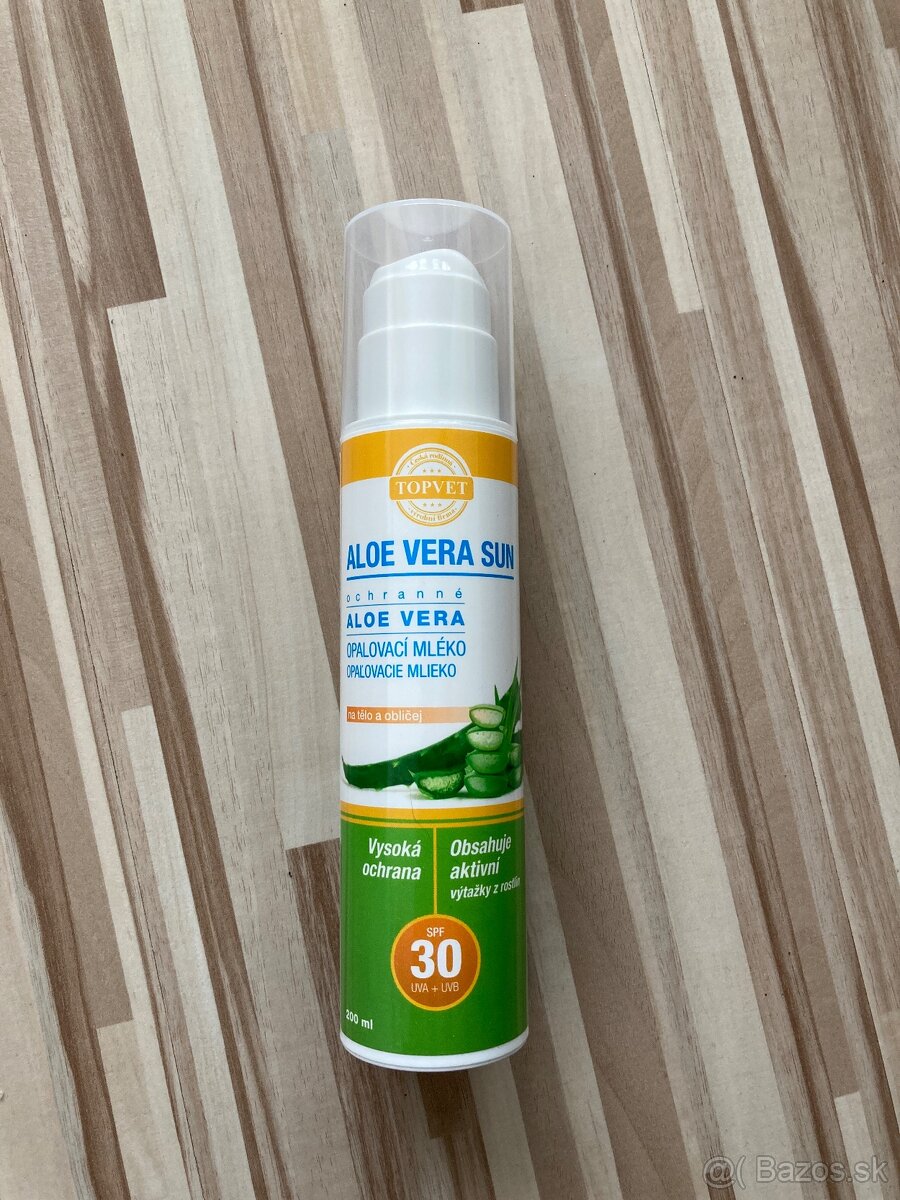 ALOE VERA SUN opaľovacie mlieko 30