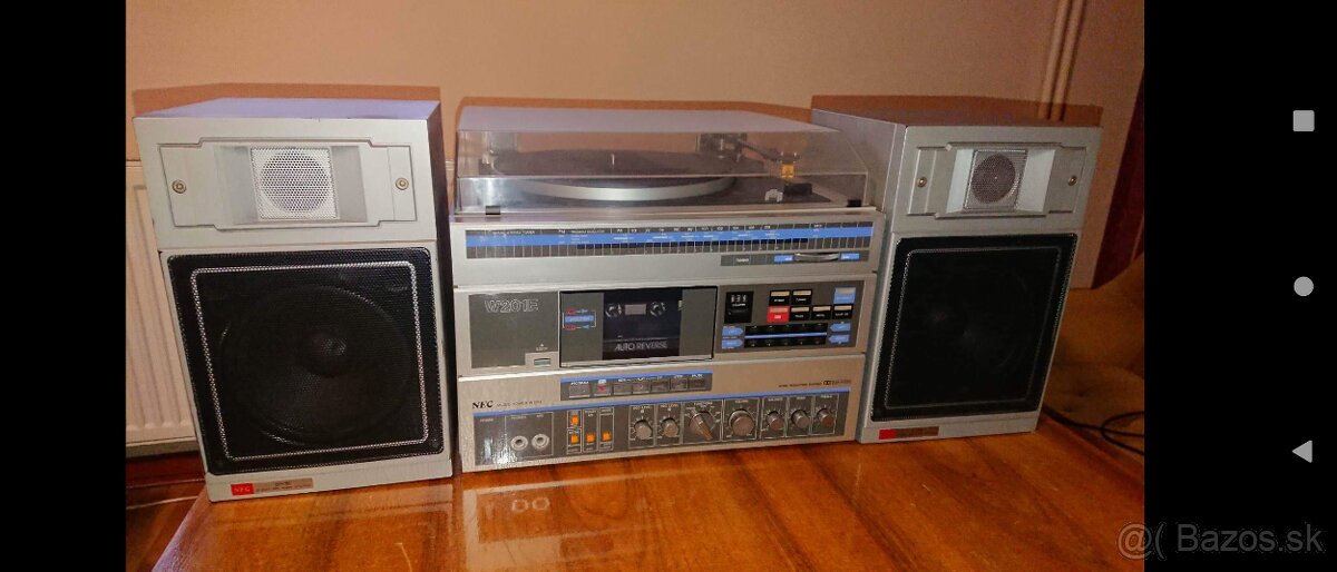 Stereo System Music Tower W-201E