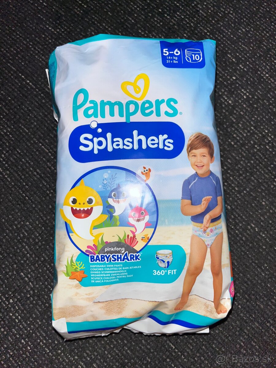 Pampers splashers