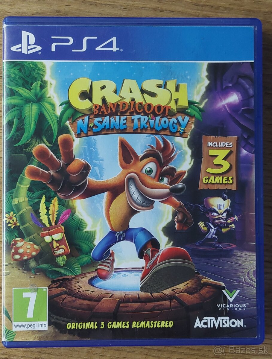 Crash Bandicoot N-sane Trilogy PS4