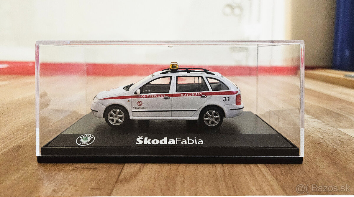 Abrex 1:43 Škoda Fabia I combi Pohotovost autobusy