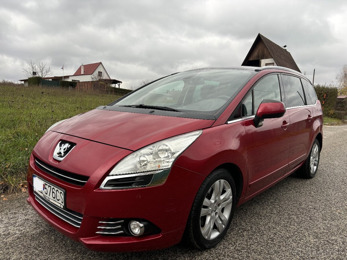 Peugeot 5008 2.0 HDi Nová STK 1.Majiteľ, Kúpené v SR,7 miest