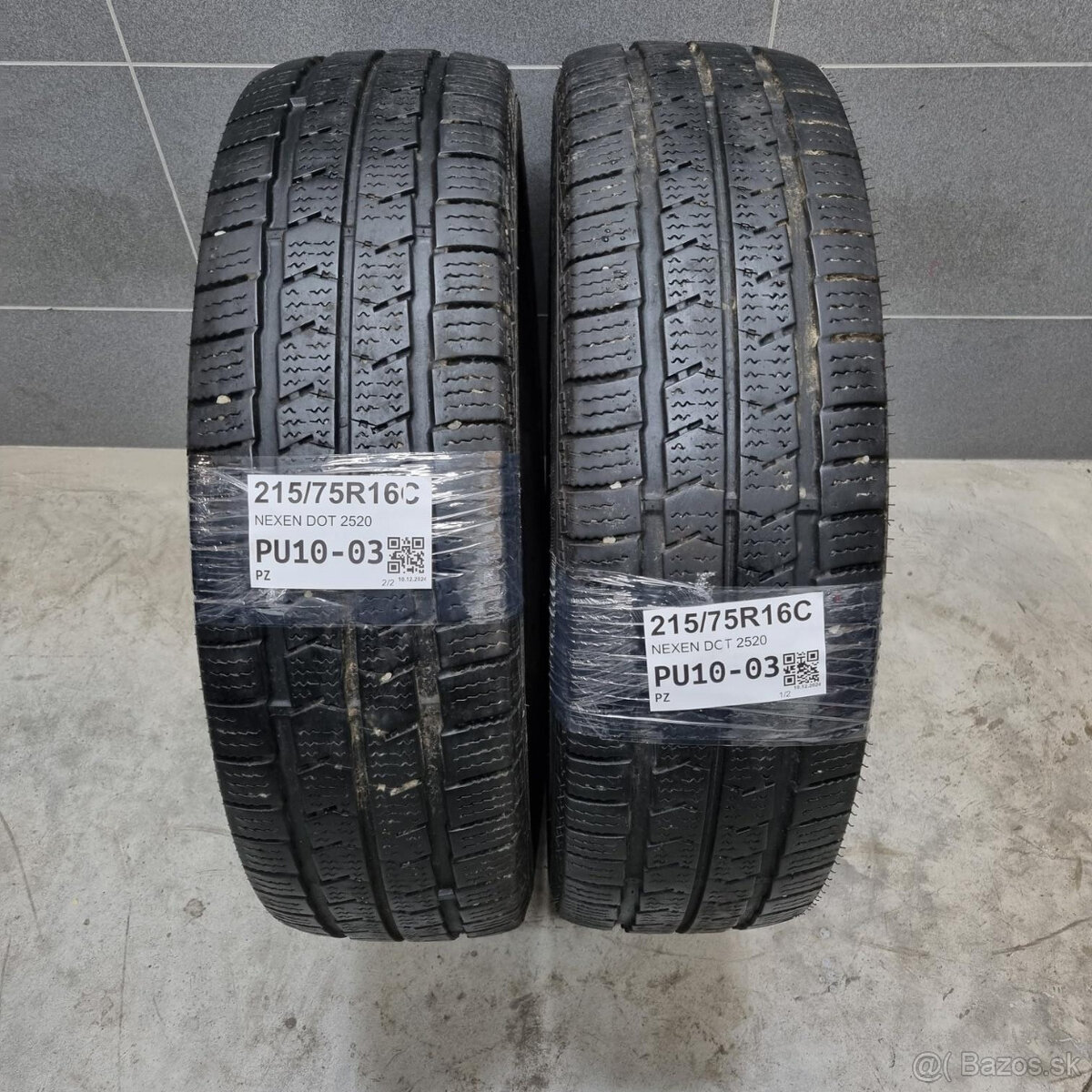 Dodávkové zimné pneu 215/75 R16C NEXEN DOT2520