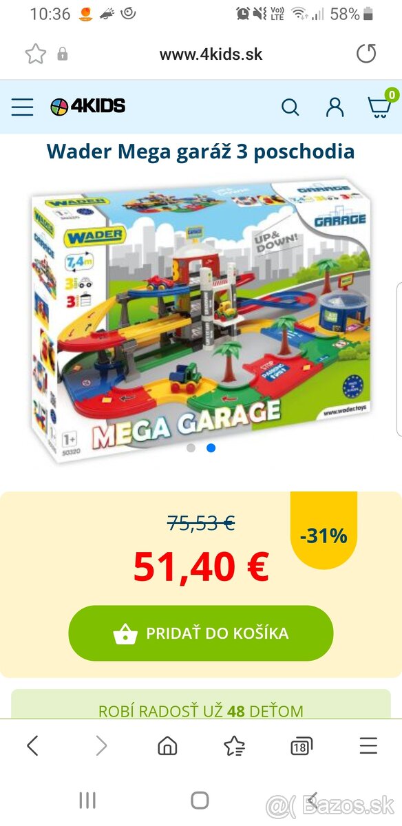 Wader mega garage