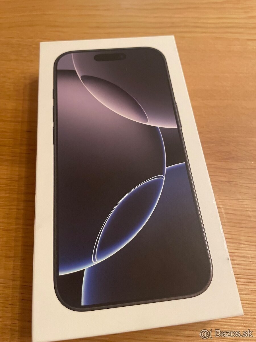 IPHONE 16 PRO BLACK 128GB